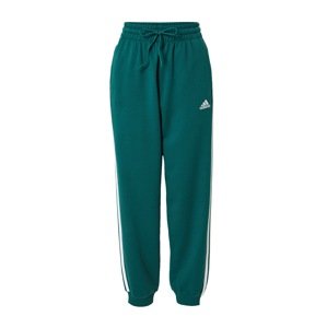 ADIDAS SPORTSWEAR Športové nohavice  smaragdová / biela