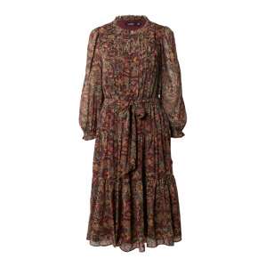 Lauren Ralph Lauren Košeľové šaty 'WINDALEA'  krémová / horčicová / nefritová / bordová