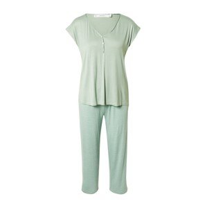 Women' Secret Pyžamo  zelená / biela