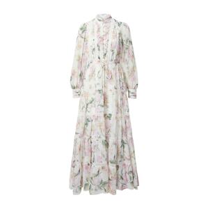 Forever New Košeľové šaty 'Juliette'  olivová / ružová / biela