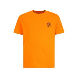 Jack & Jones Plus Tričko 'Filo'  oranžová / čierna / biela
