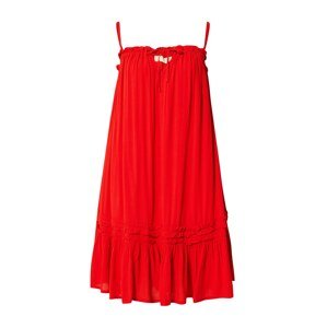 SISTERS POINT Letné šaty  červená