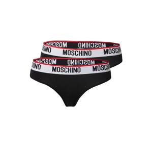 Moschino Underwear Nohavičky  červená / čierna / šedobiela