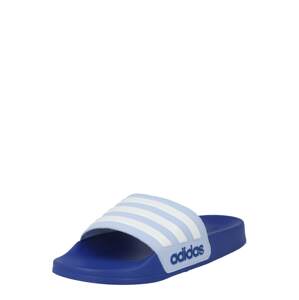ADIDAS SPORTSWEAR Plážové / kúpacie topánky 'Adilette Shower'  modrá / svetlomodrá / biela