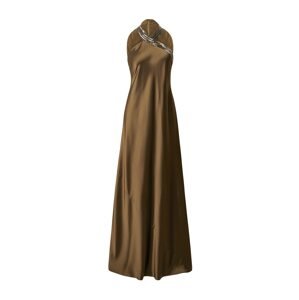 Lauren Ralph Lauren Večerné šaty 'WANETHMA'  olivová
