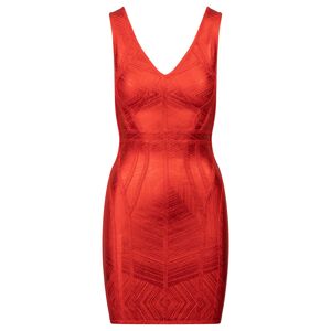 Kraimod Kokteilové šaty  hrdzavo červená / svetločervená
