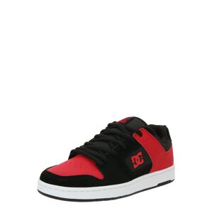 DC Shoes Nízke tenisky 'MANTECA 4'  červená / čierna