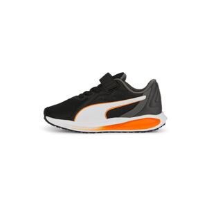 PUMA Športová obuv 'Twitch Runner Twist'  oranžová / čierna / biela