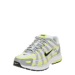 Nike Sportswear Nízke tenisky 'P-6000'  citrónová / sivá / čierna / biela