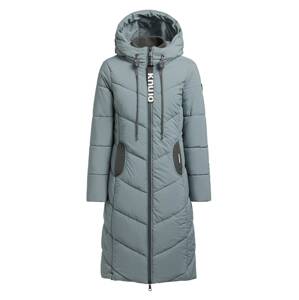 khujo Zimný kabát 'Aribay3'  modrosivá / tmavosivá / biela