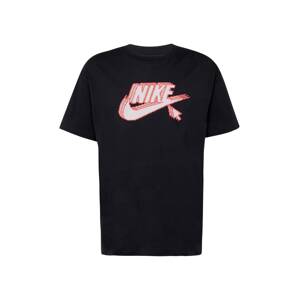 Nike Sportswear Tričko 'FUTURA'  ružová / čierna / biela