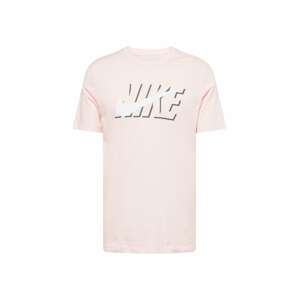 Nike Sportswear Tričko  antracitová / ružová / biela