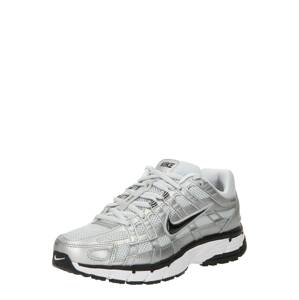 Nike Sportswear Nízke tenisky 'P-6000'  čierna / strieborná / biela