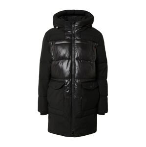 INDICODE JEANS Zimný kabát 'Onyx'  čierna
