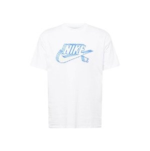 Nike Sportswear Tričko 'FUTURA'  svetlomodrá / biela