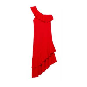 MANGO Pletené šaty 'Oley'  červená