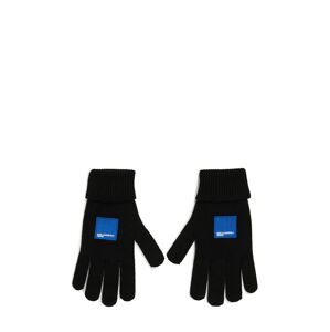 KARL LAGERFELD JEANS Prstové rukavice  modrá / čierna / biela