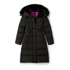 Desigual Zimný kabát  čierna