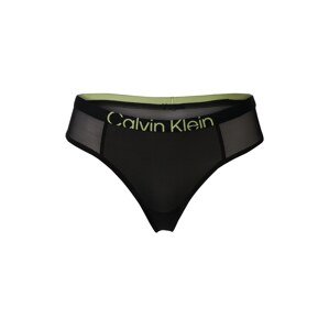 Calvin Klein Underwear Tangá  jablková / čierna