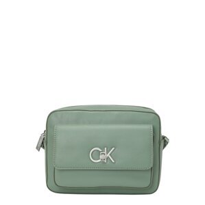 Calvin Klein Taška cez rameno 'Camera'  zelená