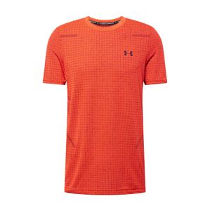 UNDER ARMOUR Funkčné tričko  oranžová / tmavočervená