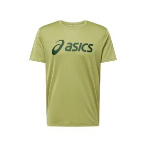 ASICS Funkčné tričko  olivová / tmavozelená