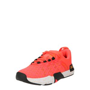 UNDER ARMOUR Športová obuv 'TriBase Reign 5'  oranžovo červená / čierna
