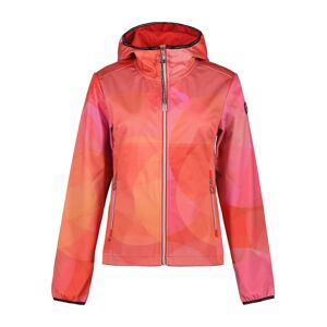 LUHTA Outdoorová bunda 'Ingby'  koralová / ružová / čierna / biela