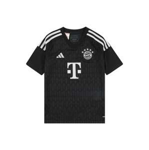 ADIDAS PERFORMANCE Funkčné tričko 'FC Bayern München 2023/2024'  čierna / biela