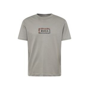 RVCA Tričko  sivá / ružová / čierna / biela