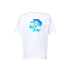 Nike Sportswear Tričko  nebesky modrá / biela