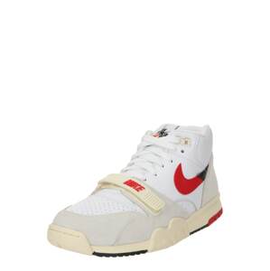 Nike Sportswear Členkové tenisky 'TRAINER 1'  červená / čierna / biela / šedobiela