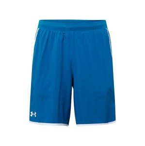 UNDER ARMOUR Športové nohavice 'HIIT'  modrá / biela