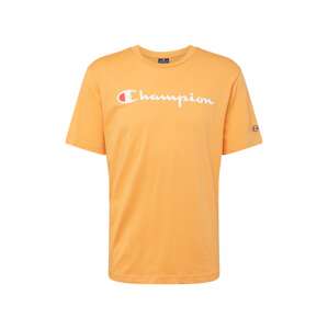 Champion Authentic Athletic Apparel T-Shirt  oranžová / červená / šedobiela