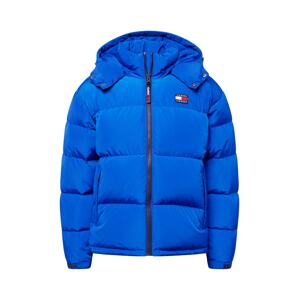 Tommy Jeans Zimná bunda 'Alaska'  modrá / námornícka modrá / červená / biela
