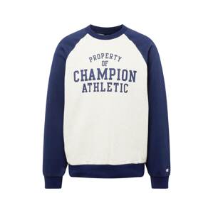 Champion Authentic Athletic Apparel Mikina  námornícka modrá / biela melírovaná