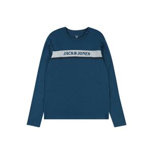 Jack & Jones Junior Tričko 'ALEX'  námornícka modrá / čierna / biela