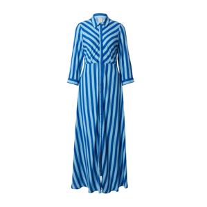 Y.A.S Košeľové šaty 'Savanna'  modrá / svetlomodrá