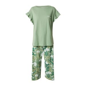 Women' Secret Pyžamo  pastelovo zelená / zmiešané farby