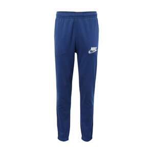 Nike Sportswear Nohavice  námornícka modrá / striebornosivá