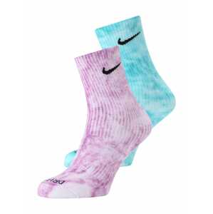 Nike Sportswear Socken  tyrkysová / fialová