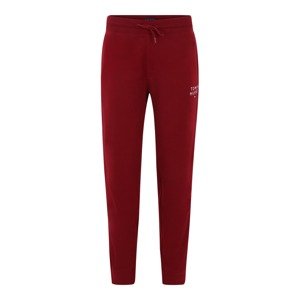 Tommy Hilfiger Underwear Pyžamové nohavice  červená / biela