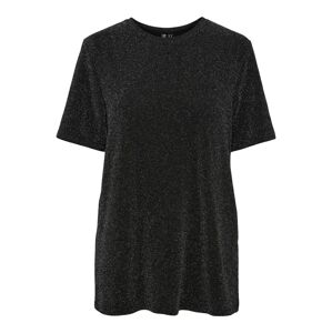 PIECES Oversize tričko 'LINA'  čierna