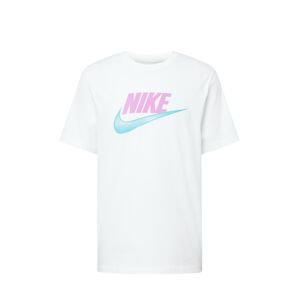 Nike Sportswear Tričko 'FUTURA'  svetlomodrá / ružová / biela