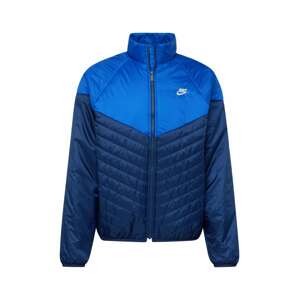 Nike Sportswear Prechodná bunda  námornícka modrá / modrozelená