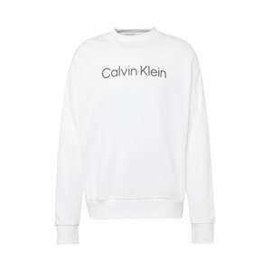 Calvin Klein Mikina 'HERO'  čierna / biela