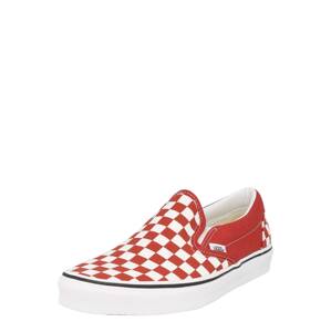 VANS Slip-on obuv 'Classic'  červená / čierna / biela