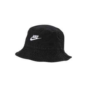 Nike Sportswear Klobúk  čierny denim / biela