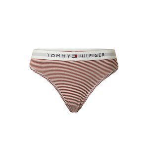Tommy Hilfiger Underwear Tangá  námornícka modrá / hnedá / červená / biela