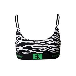 Calvin Klein Underwear Podprsenka  zelená / čierna / biela